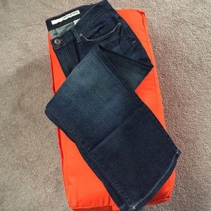 Dark wash petite jeans